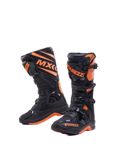 Starezzi Мотоботы Milano Black/Orange в Туле