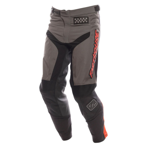 Fasthouse Брюки Grindhouse Pant Gray/Red в Туле