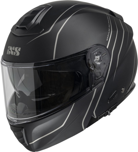 IXS Шлем модуляр iXS460 черный серый матовый в Туле