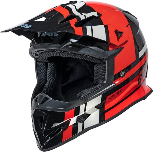 IXS Мотошлем iXS361 2.3 Черно-красный в Туле