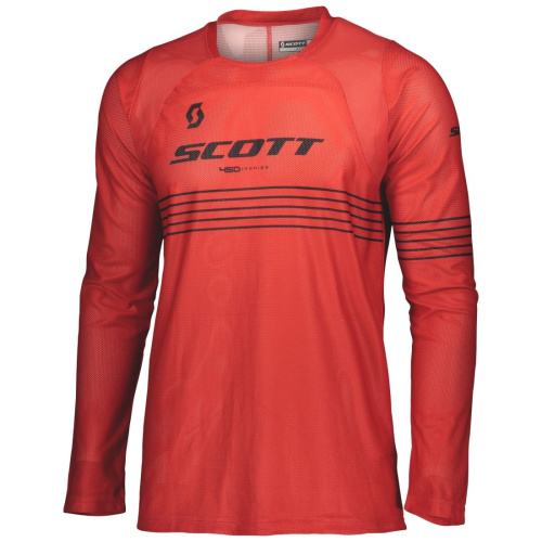 Scott Джерси 450 Angled Light red/black в Туле