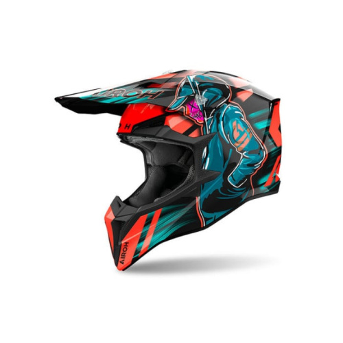 Airoh Шлем Wraaap Cyber Orange Glossy в Туле