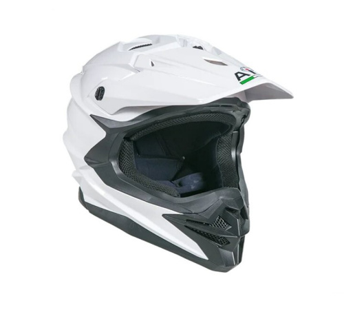 AiM Шлем кроссовый JK803 White Glossy в Туле