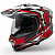AIM Шлем кросс/эндуро JK802S Red/Grey/Black в Туле