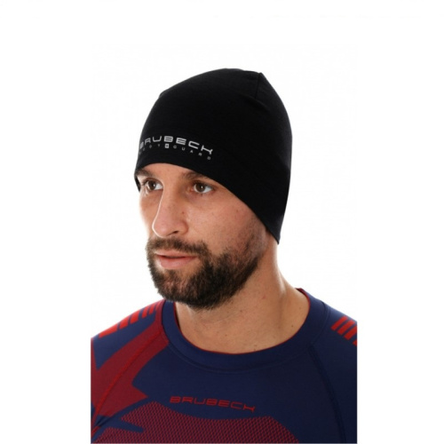 Brubeck Шапка шерстяная Active Wool Черная в Туле
