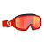 Scott очки кроссовые Primal red/white orange chrome works в Туле
