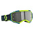 Scott Очки кроссовые Fury LS neon yellow/blue light sensitive grey works в Туле