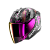 Shark Шлем Skwal I3 Jet Hellcat Mat Black/Chrome/Violet в Туле
