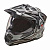AIM Шлем кросс/эндуро JK802S Black/Grey/White в Туле