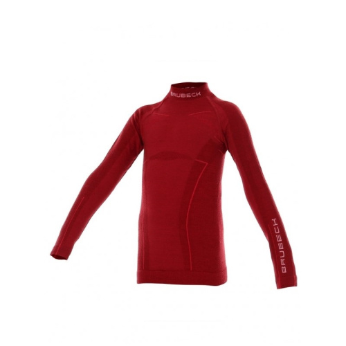 Brubeck Футболка на девушку Active Wool Бордовый в Туле