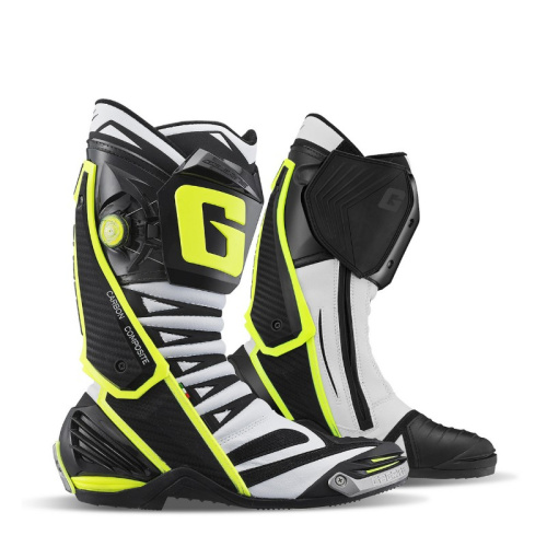 Gaerne Мотоботы GP1 Evo White/Black/Yellow в Туле