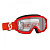 Scott Очки кроссовые Primal clear red/white clear works в Туле