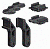 SP Connect Крепление для смартфона Adhesive & adapter kit Z в Туле