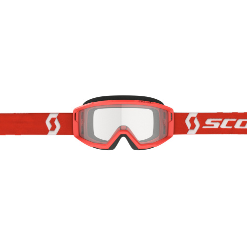 Scott очки кроссовые Primal Red прозрачная линза в Туле