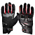Sweep Перчатки кожаные+текстиль Hammer Black/Red в Туле