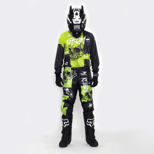 Grom Джерси MX Religion lime в Туле