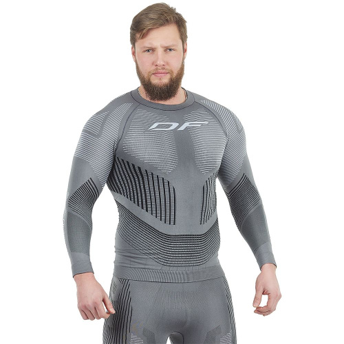 Dragonfly Термофутболка 3DThermo Grey с длинным рукавом в Туле