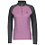 Scott Термокофта женская  Zip Defined Merino dark grey melange/cassis pink в Туле
