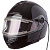 LS2 Мотошлем снегоходный FF325 Strobe Electric Snow Solid Черный в Туле