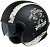 IXS Шлем Jet Helmet iXS 880 2.0 Черно-белый матовый в Туле