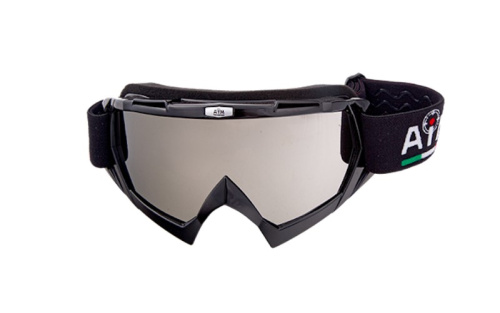 AiM Очки кроссовые 634-100 Black Glossy в Туле