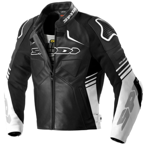 Spidi Куртка Bolide Leather Black/White в Туле
