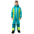 Dragonfly Зимний утепленный комбинезон Gravity Teenager Dark Green - Lime 2025 в Туле