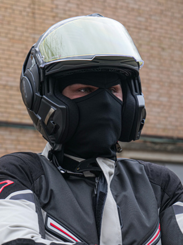 MotoLike Подшлемник Хлопок/Эластан Черный Ninja в Туле