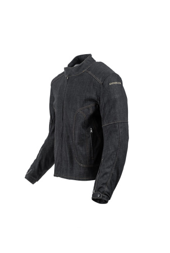 Hyperlook Мотокуртка джинсовая Lion denim Синий в Туле
