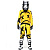 Grom Штаны кроссовые Sadman Yellow в Туле