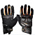 Sweep Перчатки кожаные+текстиль Hammer Black/Orange в Туле