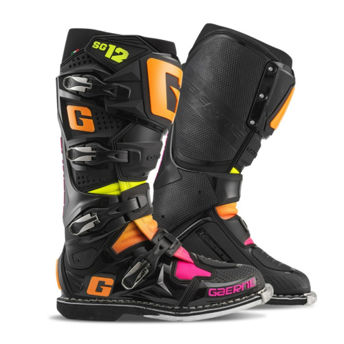 Gaerne Мотоботы SG-12 Black/Orange/Pink в Туле
