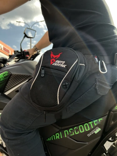 Motolike сумка на пояс красная в Туле