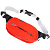 Dragonfly Гермосумка поясная DF Wallet 2л Red-Black в Туле
