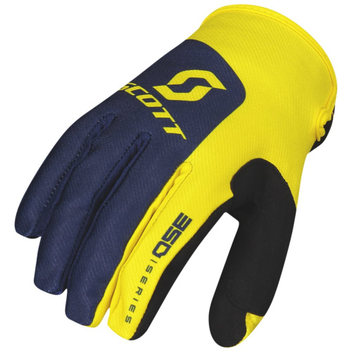 Scott Перчатки 350 Track blue/yellow в Туле