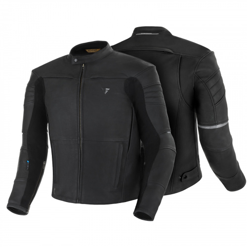 Shima Мотокуртка Кожаная Shadow TFL Black в Туле